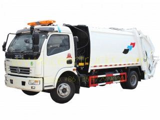 Famous DongFeng 8 CBM waste compactor truck