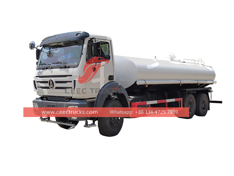 Beiben heavy-duty 20000L water tank truck