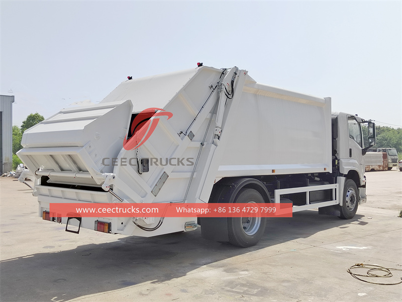 ISUZU FTR 16cbm Garbage rear loader truck