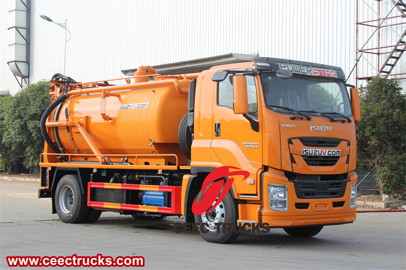 Isuzu VC61 Sewer Jetter Cleaning Truck