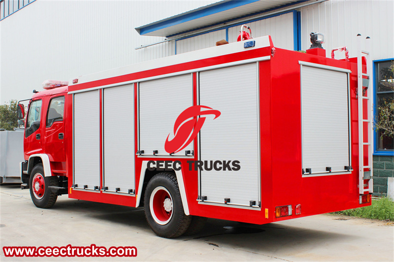 Isuzu FTR fire truck