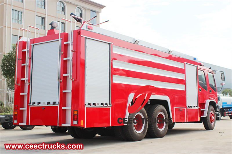 Isuzu FVZ foam water fire truck