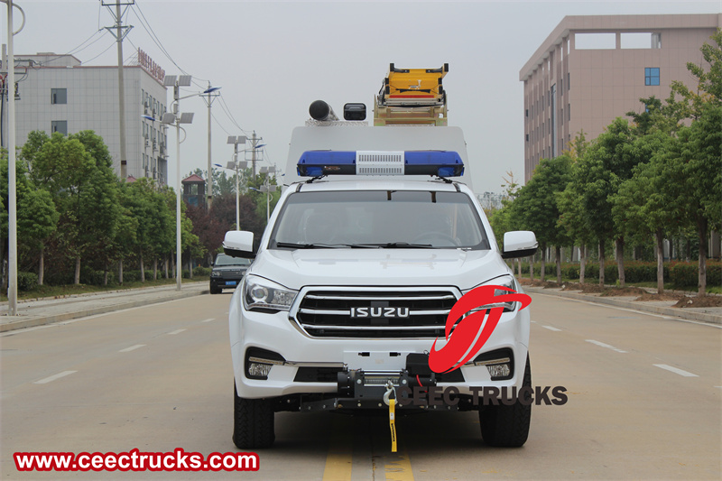 Isuzu pick up tool maintenance vehicle