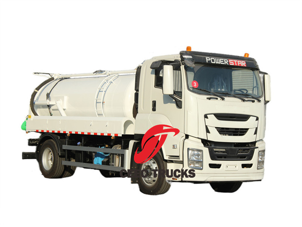 PM80A Pump ISUZU Vacuum Sewage Suction Truck 