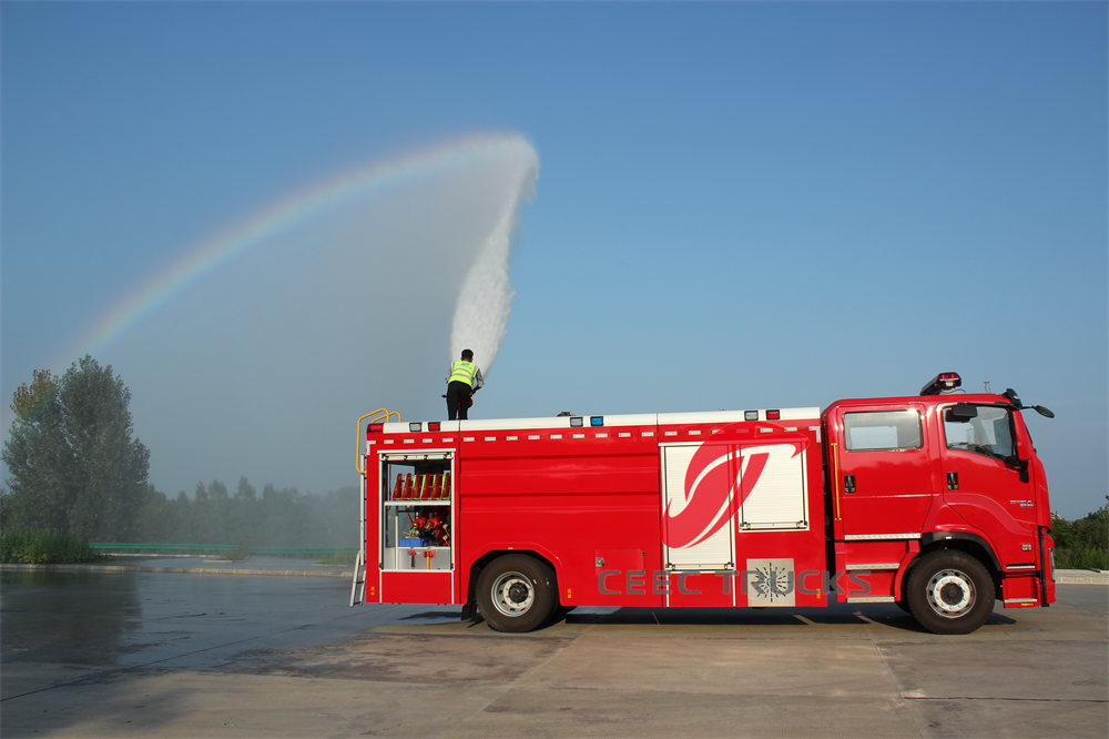 isuzu fire fighting truck factory