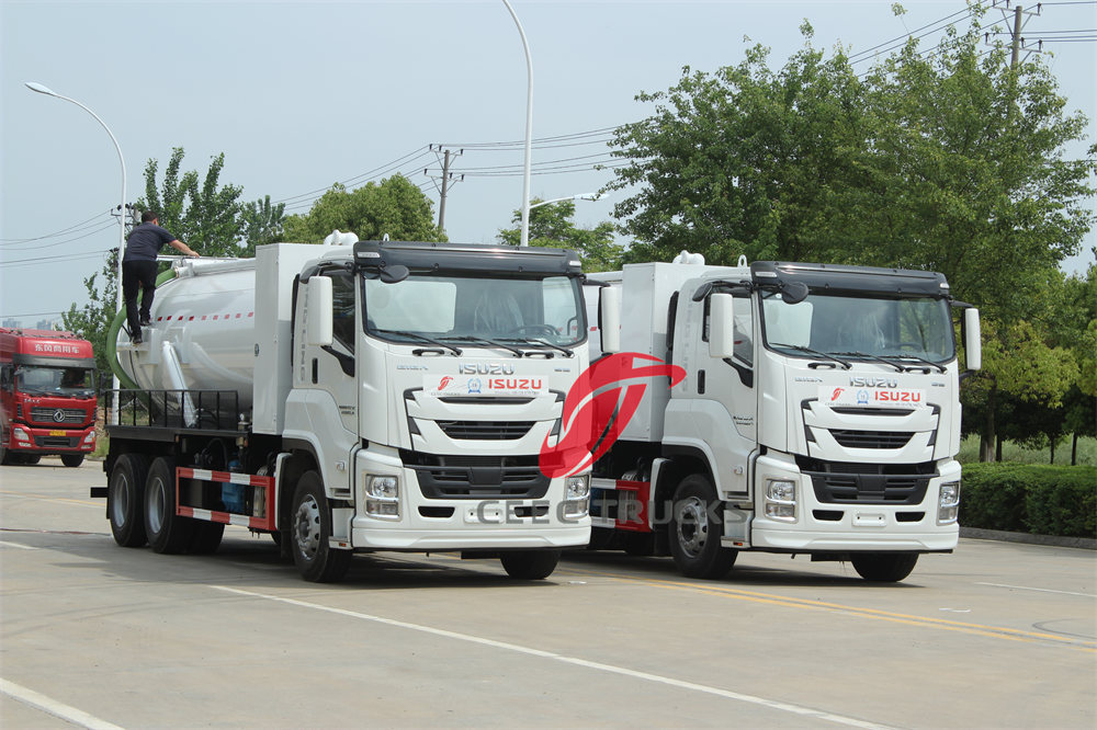 isuzu vacuum truck supplier