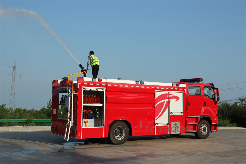 isuzu fire fighting truck supplier