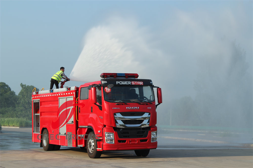 isuzu fire fighting truck supplier