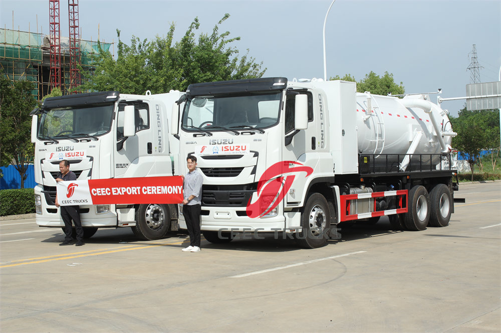 isuzu vacuum truck manufacturer