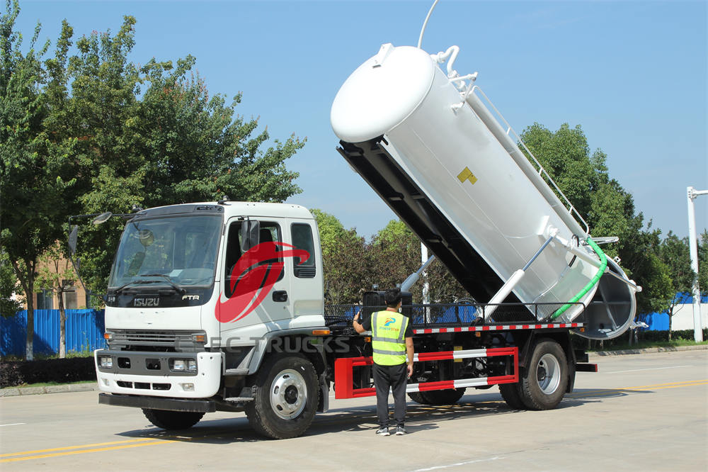 isuzu vacuum tanker supplier