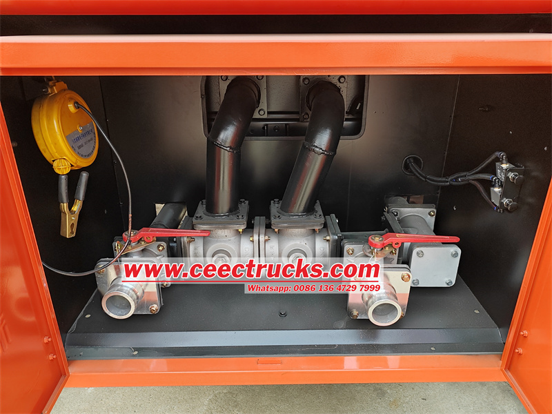 Isuzu 700P 10000L fuel bowser truck