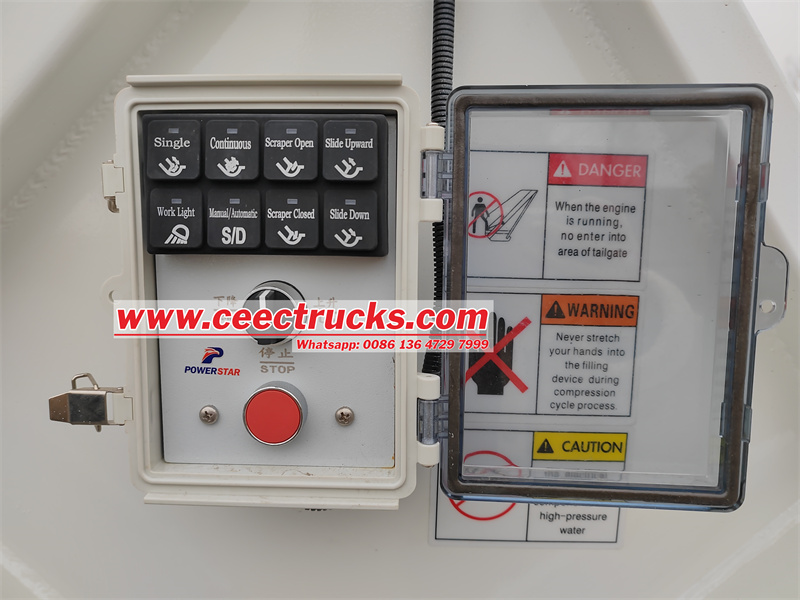 Electric control box 