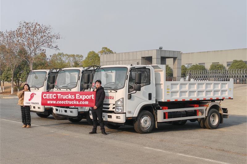 Isuzu ELF 700P tipper lorry truck