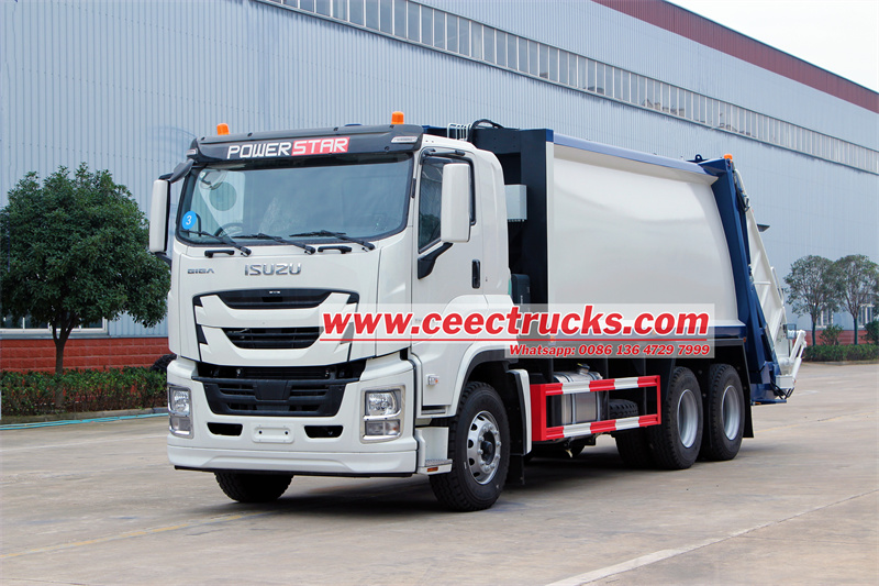 ISUZU GIGA 20CBM rear load garbage truck