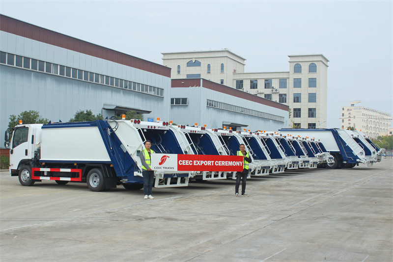 ISUZU GIGA 20CBM waste compactor garbage truck