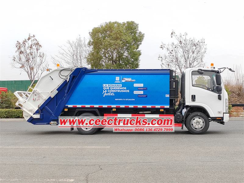 2025 year Isuzu ELF garbage rear loader