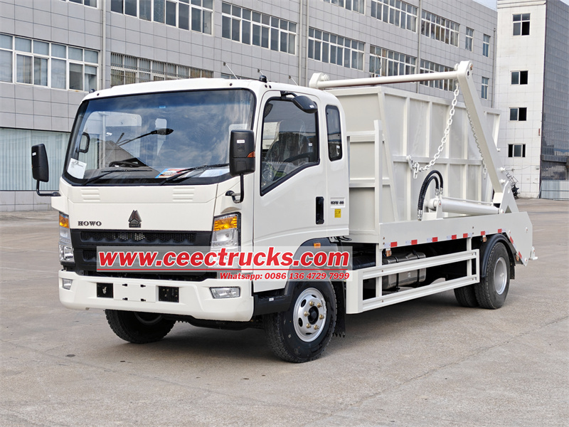 Howo skip loader garbage truck