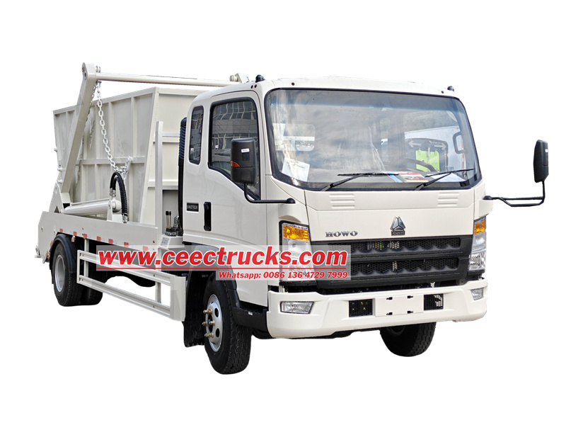 Howo skip loader garbage truck