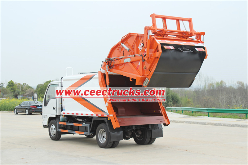 ISUZU NKR garbage rear loader