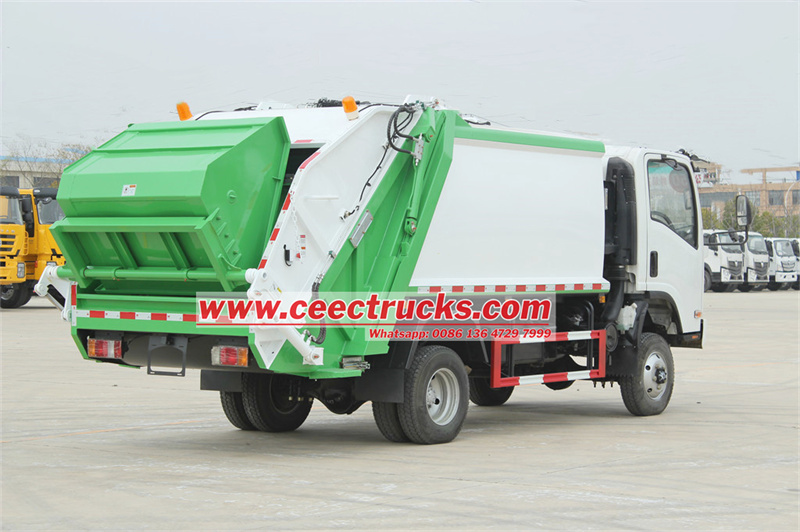 ISUZU NPR 4x4 garbage compactor truck