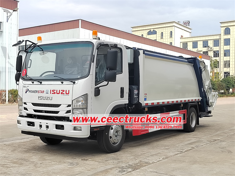 Brand new Isuzu 190HP 10cbm rubbish compression truck