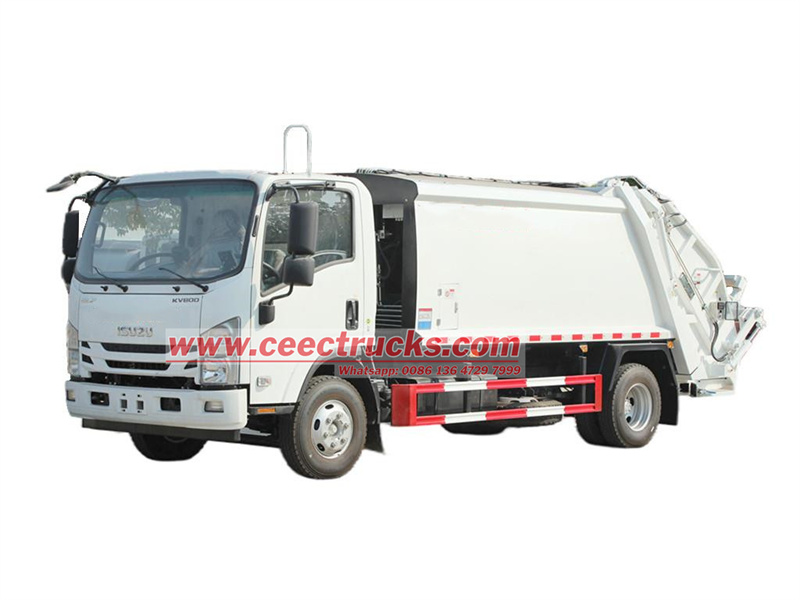 ISUZU KV800 garbage compactor truck