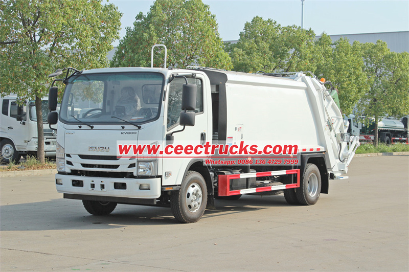 ISUZU KV800 garbage compactor truck