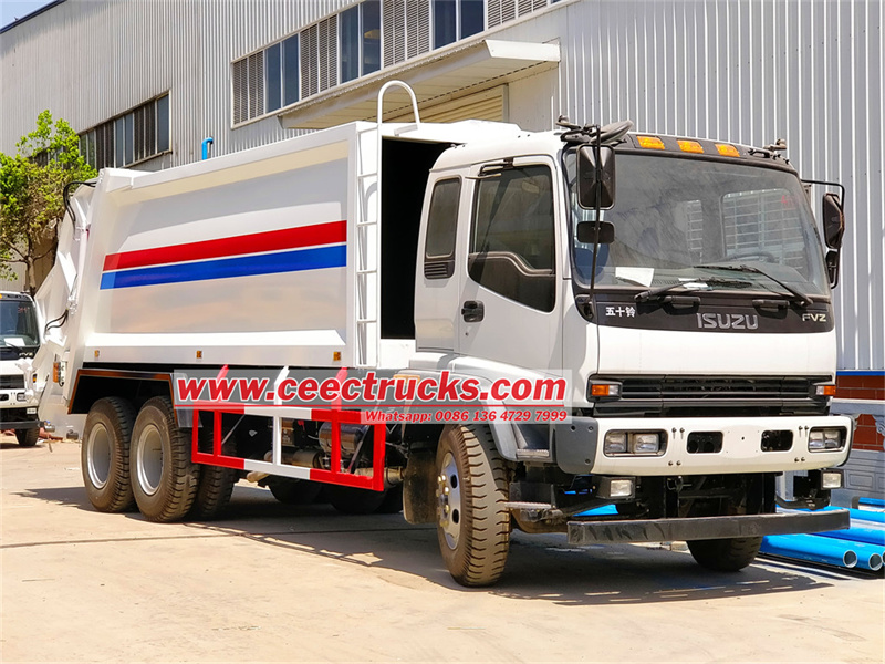 ISUZU FVZ 20CBM garbage compactor truck