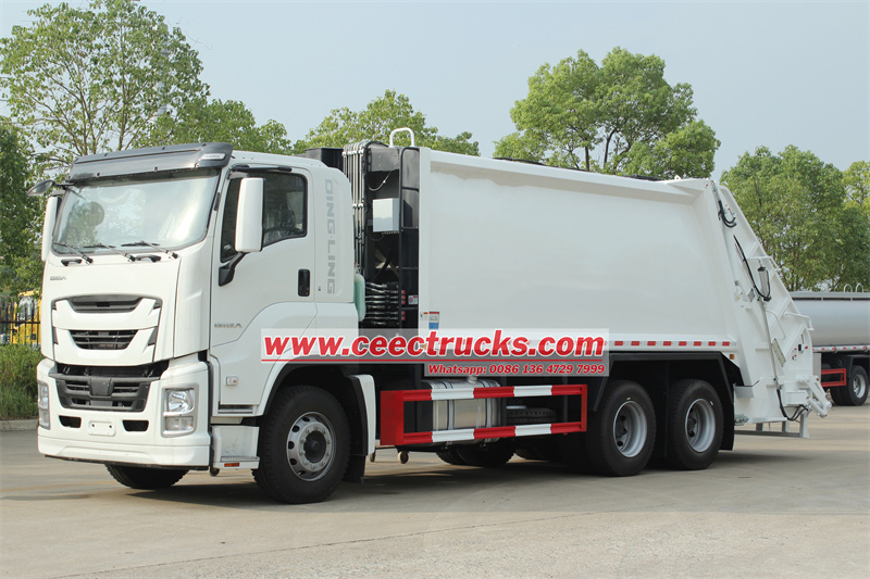 ISUZU GIGA 6x4 garbage compactor truck