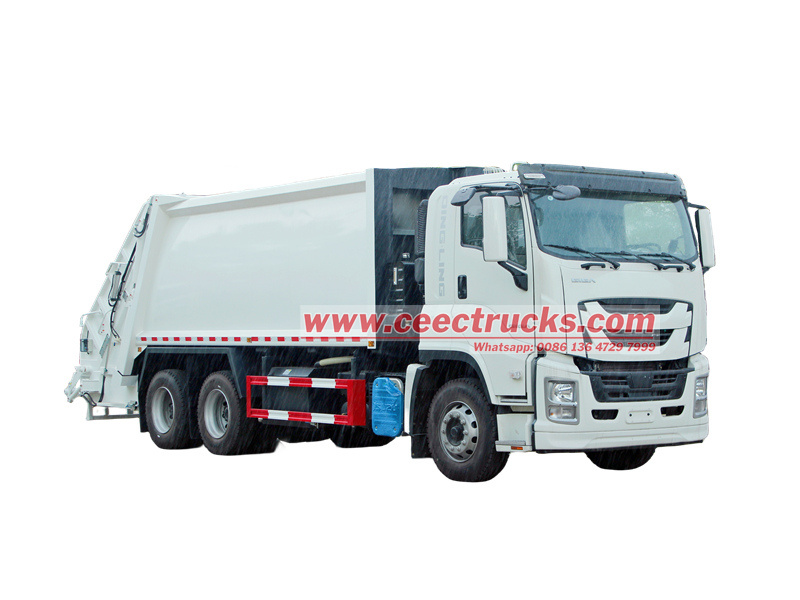 ISUZU GIGA 6x4 garbage compactor truck