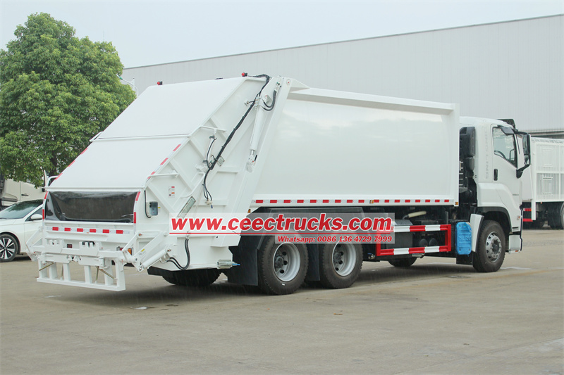 ISUZU GIGA 6x4 garbage compactor truck