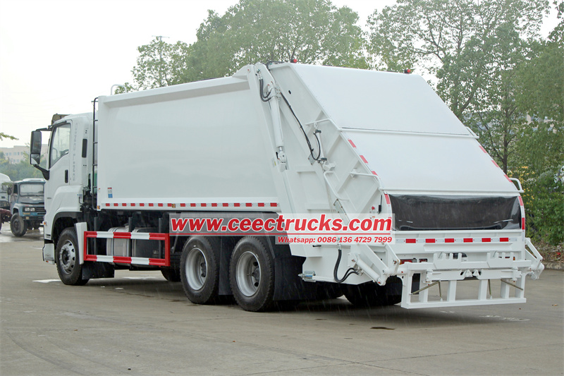 ISUZU GIGA 6x4 garbage compactor truck