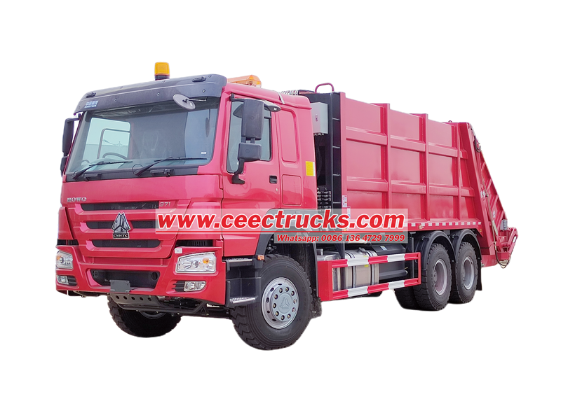 HOWO garbage compactor truck