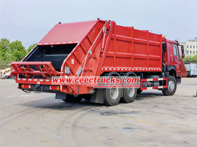 HOWO garbage compactor truck