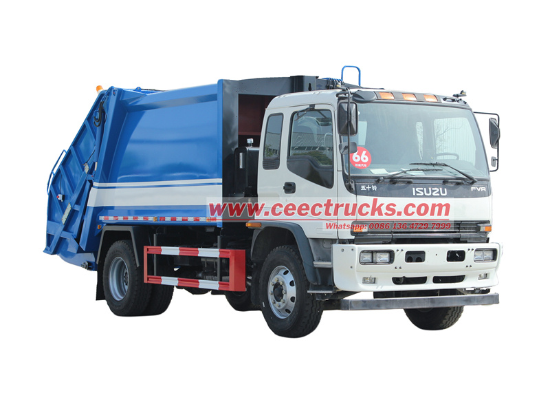 ISUZU FTR garbage compactor truck