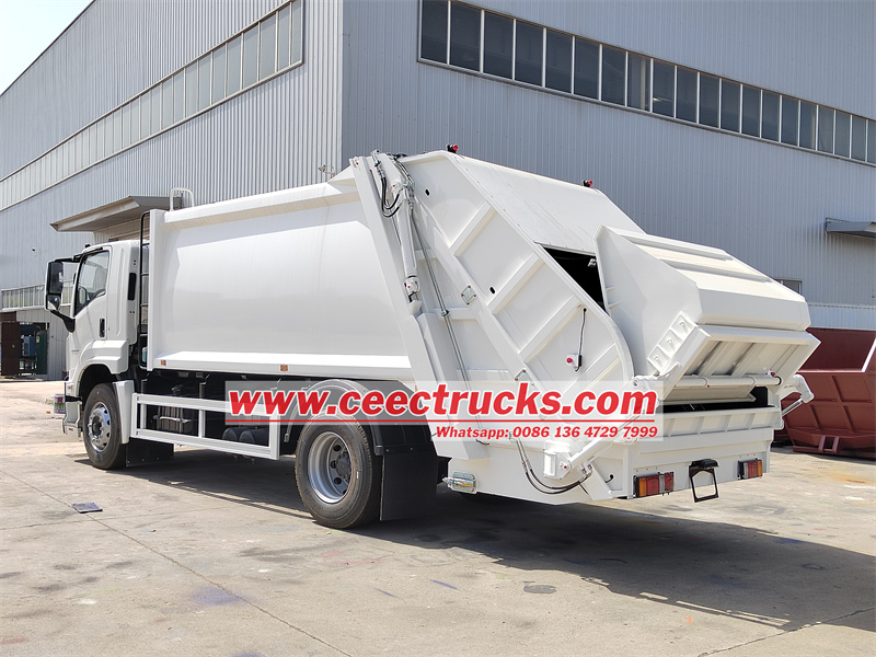 ISUZU garbage compactor truck