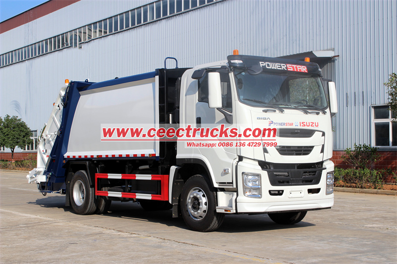 ISUZU GIGA garbage compactor truck