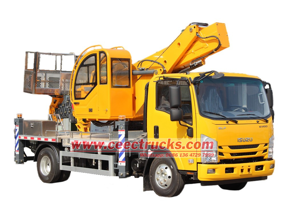 ISUZU aerial platform truck