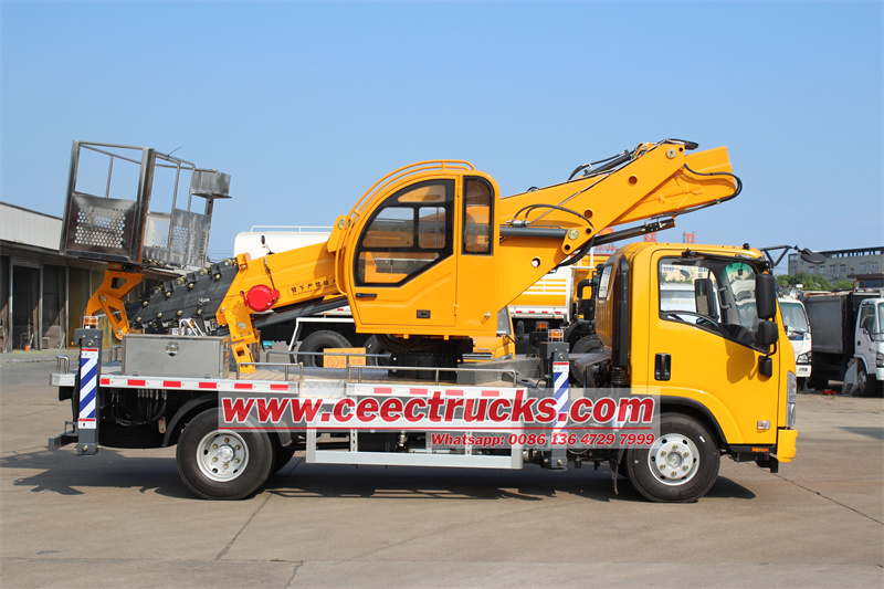 ISUZU aerial platform truck