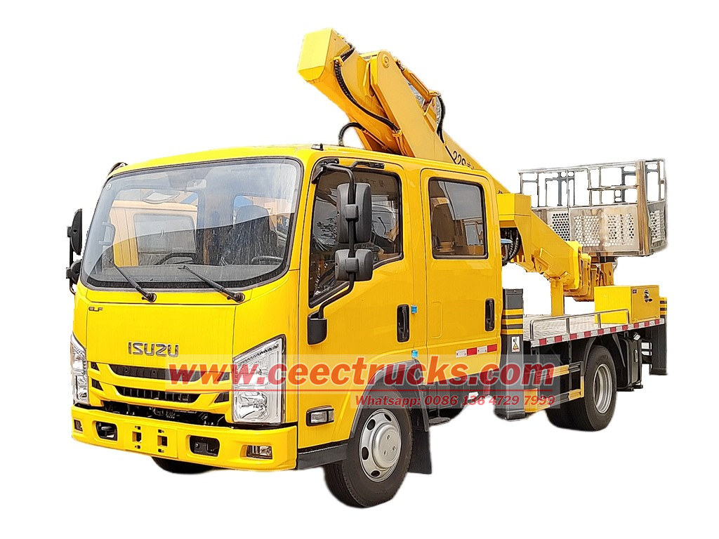 ISUZU aerial platform truck