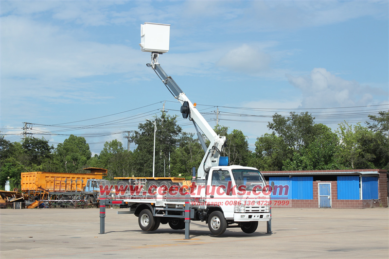 ISUZU aerial platform truck