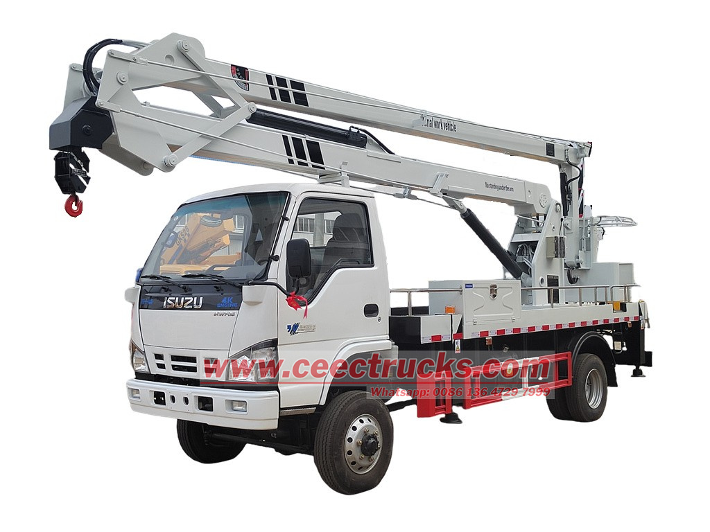 ISUZU aerial platform truck