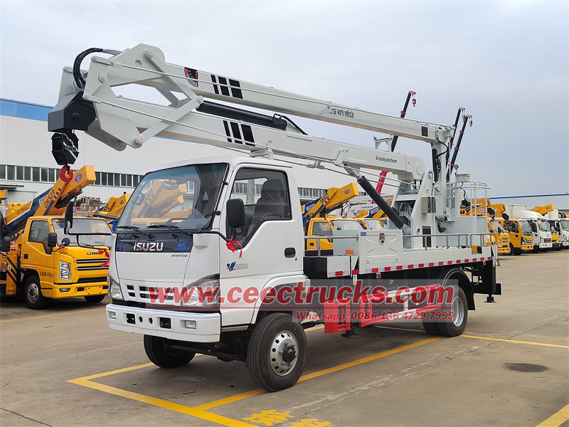 Isuzu 14m aerial platform truck