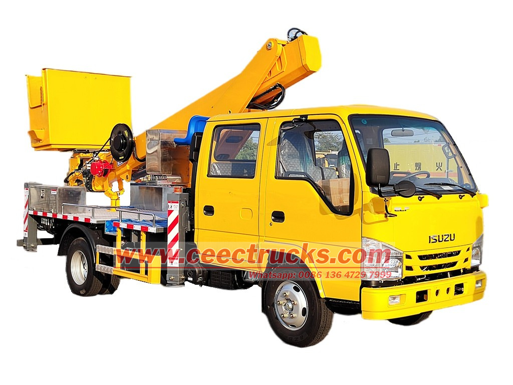 ISUZU aerial platform truck