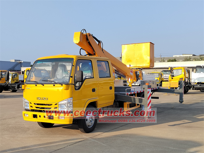 ISUZU aerial platform truck