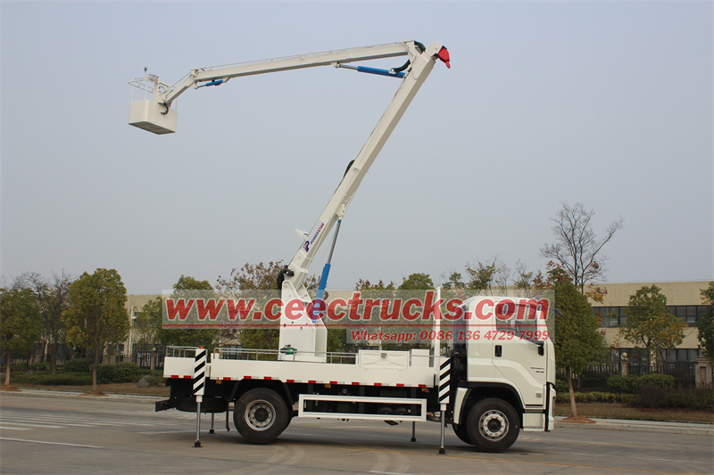 Isuzu 20m man lifter truck