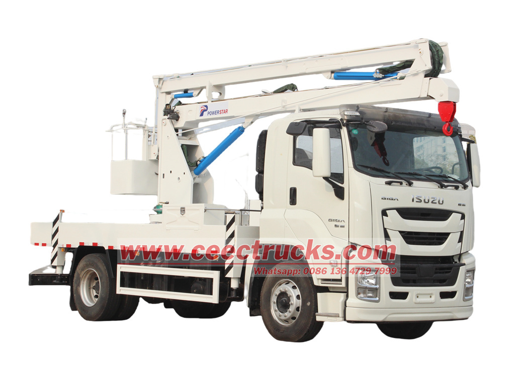 ISUZU aerial platform truck