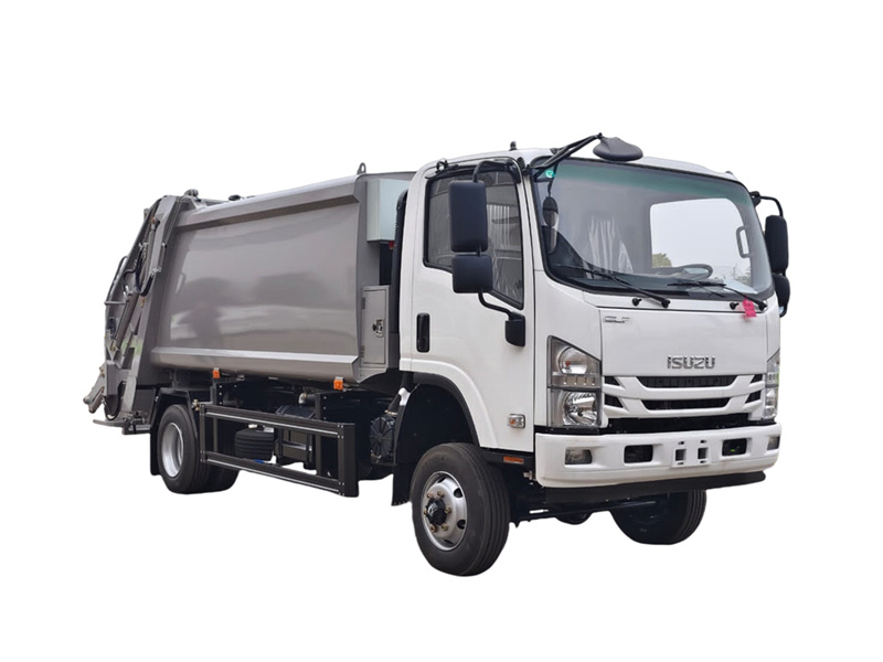 ISUZU NPR off-road garbage compactor truck