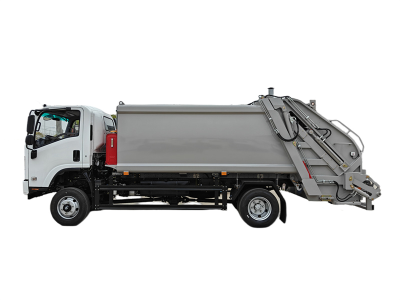 ISUZU NPR off-road garbage compactor truck