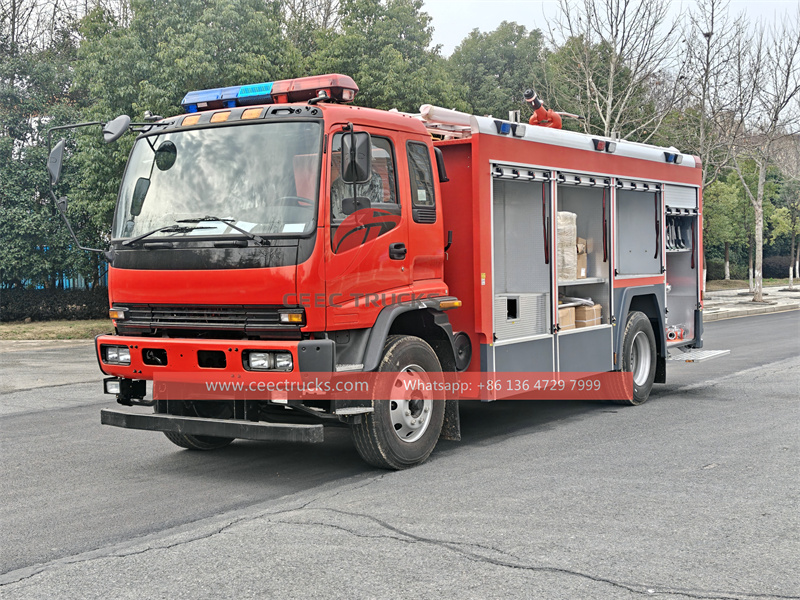 ISUZU FVR fire fighting truck